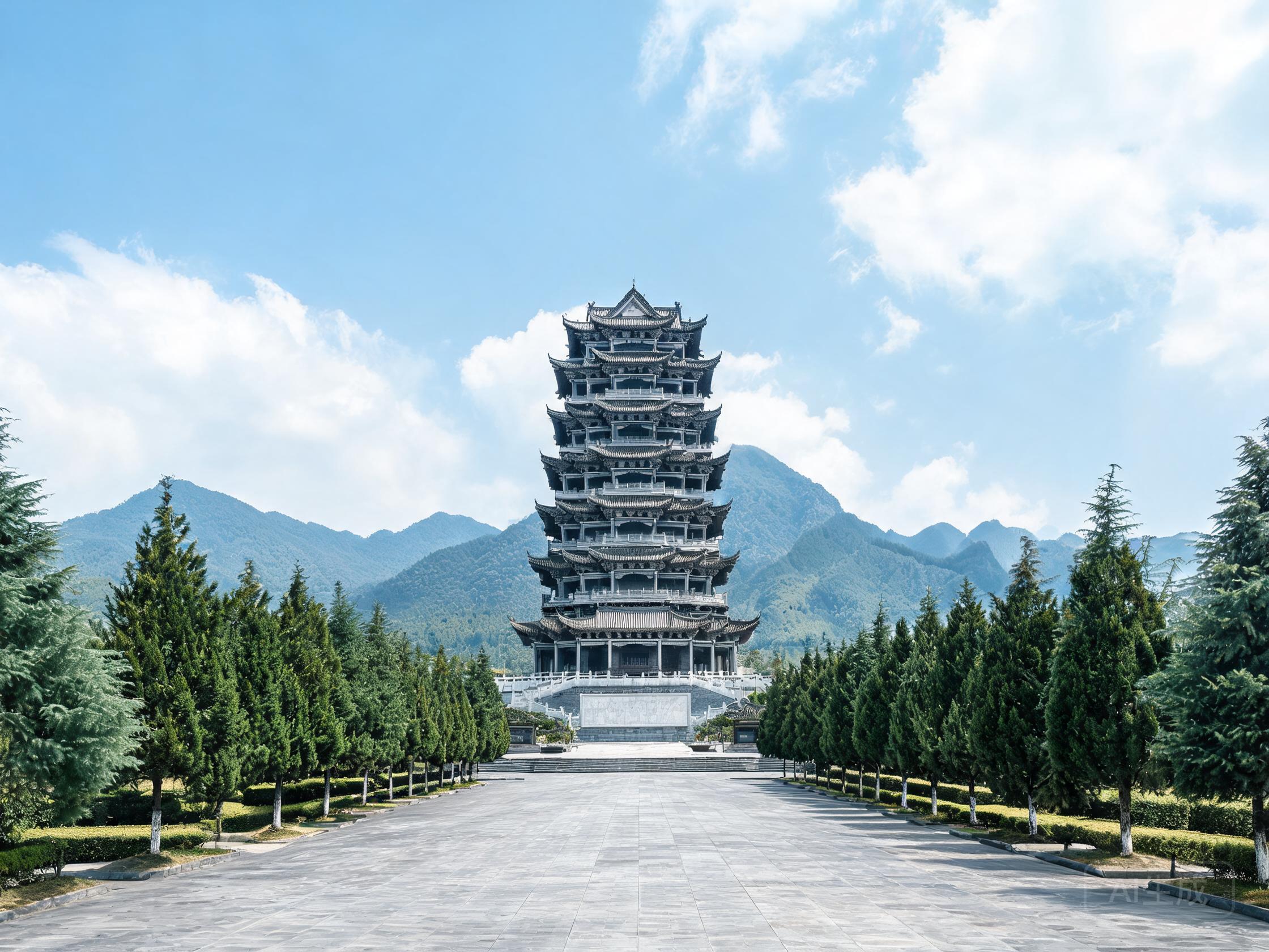 歌乐山大道塔陵