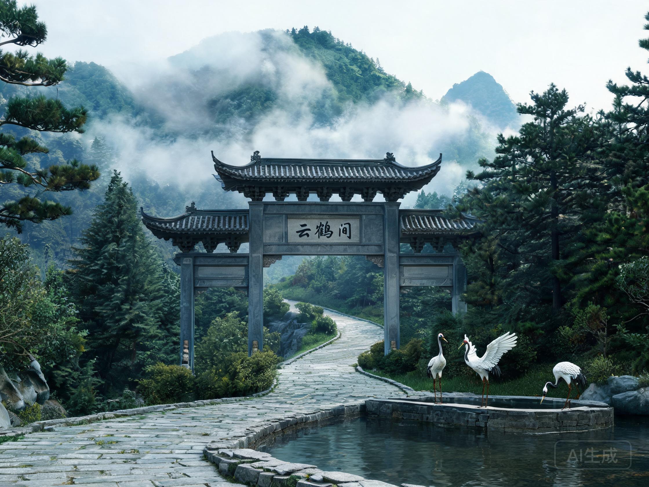 云鹤间